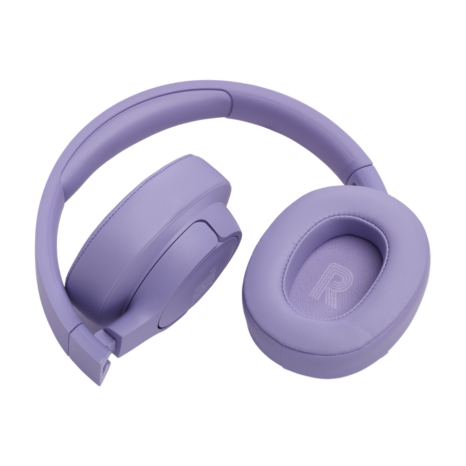 JBL Tune 770NC - Purple - Adaptive Noise Cancelling Wireless Over-Ear Headphones - Detailshot 3 image number null